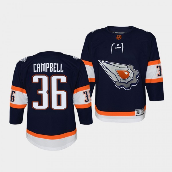 Jack Campbell Edmonton Oilers Youth Jersey 2022 Sp...