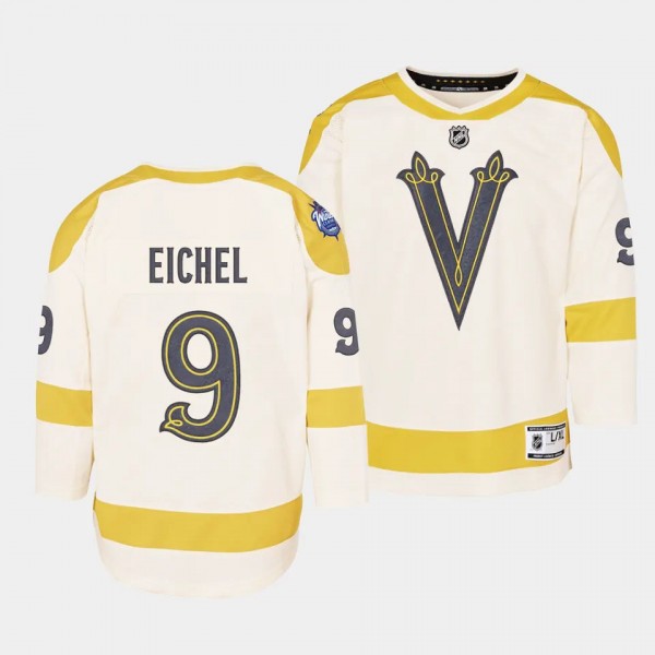 Vegas Golden Knights #9 Jack Eichel 2024 NHL Winte...