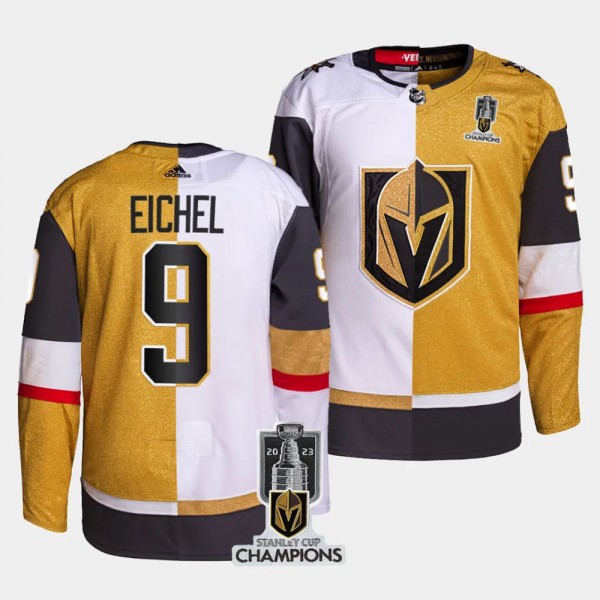 2023 Stanley Cup Champions Jack Eichel Vegas Golde...