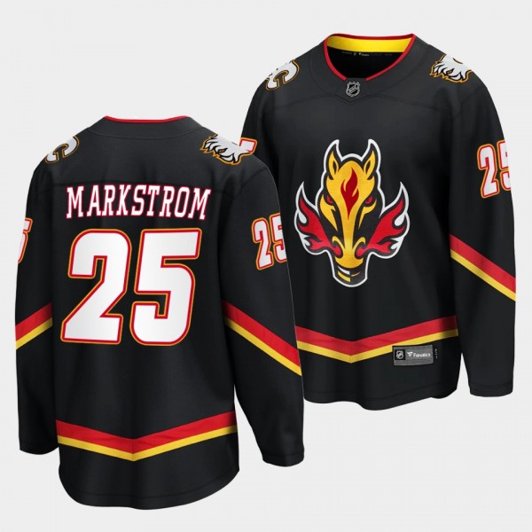 Calgary Flames #25 Jacob Markstrom Alternate 2022-...