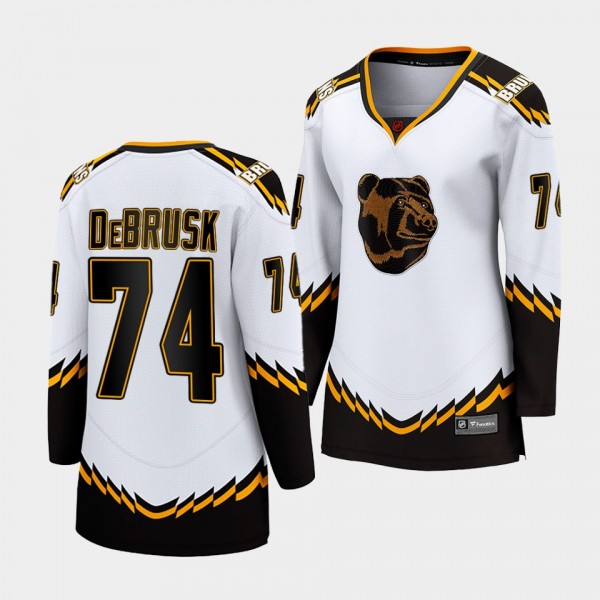 Bruins Jake DeBrusk 2022 Special Edition 2.0 White...