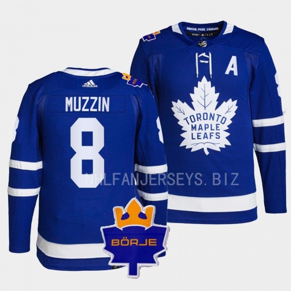 Toronto Maple Leafs 2022 The King Borje Patch Jake...