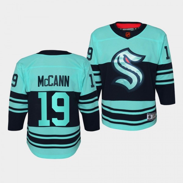 Youth Jared McCann Kraken Ice Blue Special Edition 2.0 Jersey