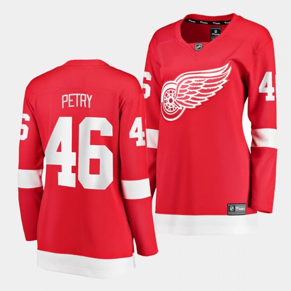 Jeff Petry Detroit Red Wings Home Women Breakaway ...