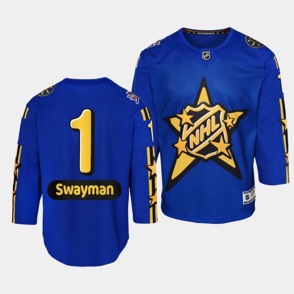 Jeremy Swayman Boston Bruins Youth Jersey 2024 NHL...