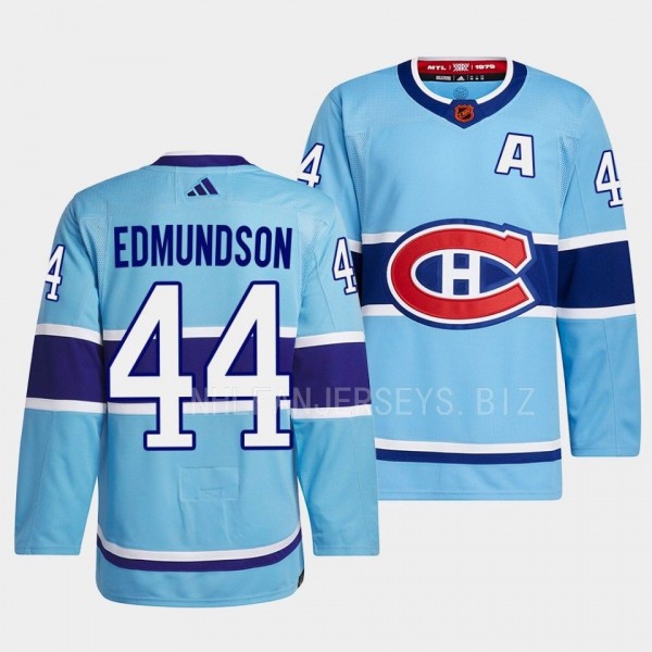 Joel Edmundson Montreal Canadiens 2022 Reverse Ret...