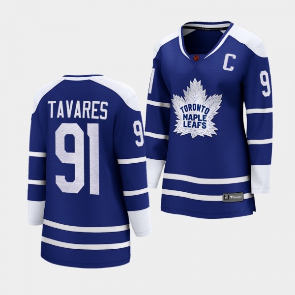 Maple Leafs John Tavares 2022 Special Edition 2.0 Blue Jersey Women
