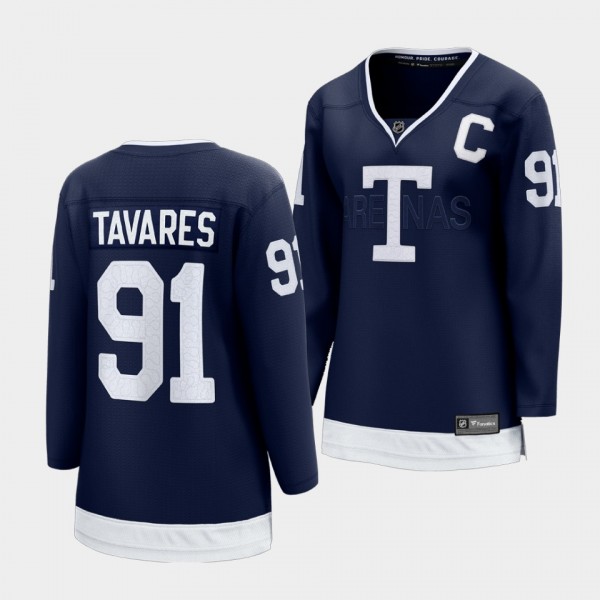 Toronto Maple Leafs 2022 Heritage Classic John Tav...