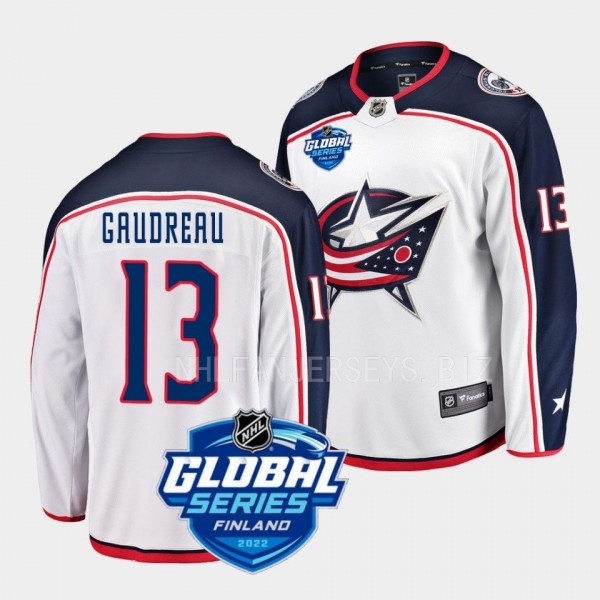 Johnny Gaudreau Columbus Blue Jackets 2022 NHL Glo...