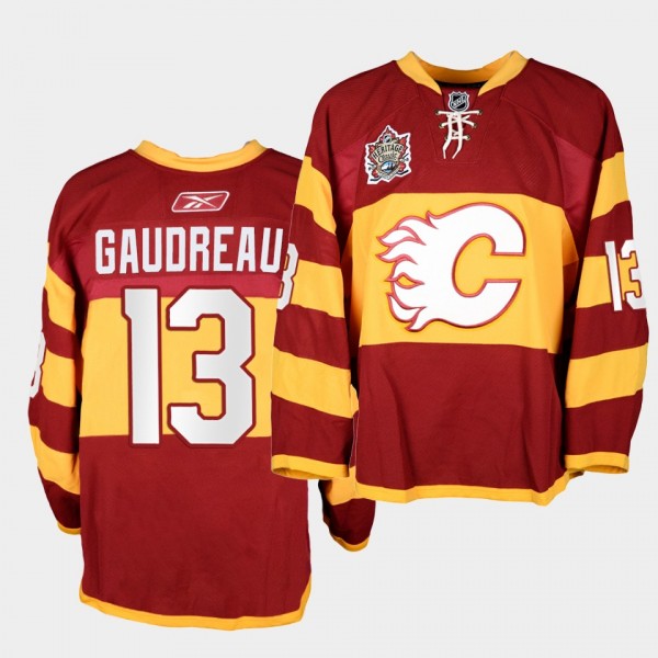 Johnny Gaudreau #13 Calgary Flames Heritage Classi...