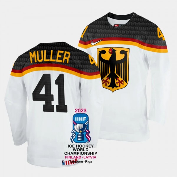 Germany 2023 IIHF World Championship Jonas Muller ...