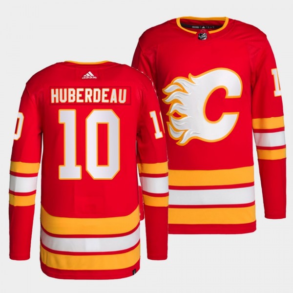 Jonathan Huberdeau #10 Calgary Flames Primegreen A...