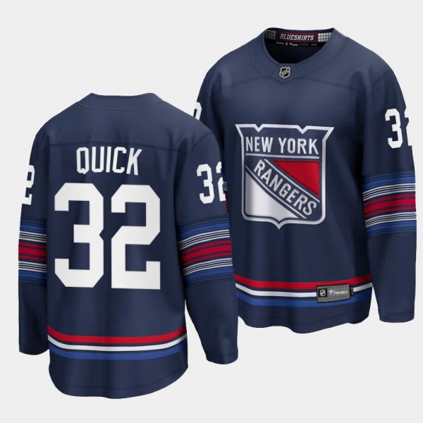 New York Rangers Jonathan Quick 2023-24 Alternate ...