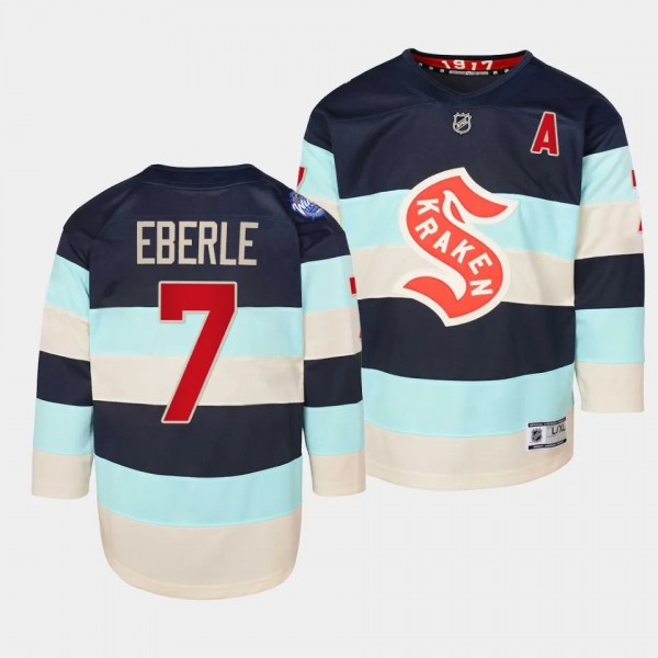 Seattle Kraken #7 Jordan Eberle 2024 NHL Winter Cl...
