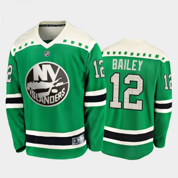 Fanatics Josh Bailey #12 Islanders 2020 St. Patric...
