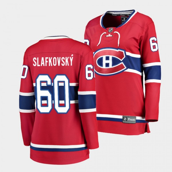 Juraj Slafkovsky Canadiens Home 2022 NHL Draft Wom...