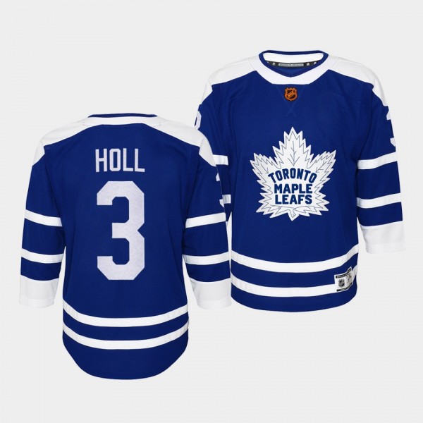 Youth Justin Holl Maple Leafs Blue Special Edition...