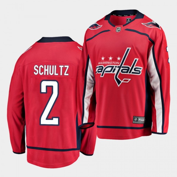 Justin Schultz Washington Capitals 2020-21 Home Re...
