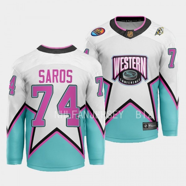 2023 NHL All-Star Juuse Saros Jersey Nashville Pre...