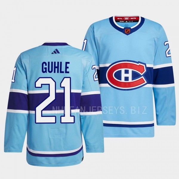 Kaiden Guhle Montreal Canadiens 2022 Reverse Retro...