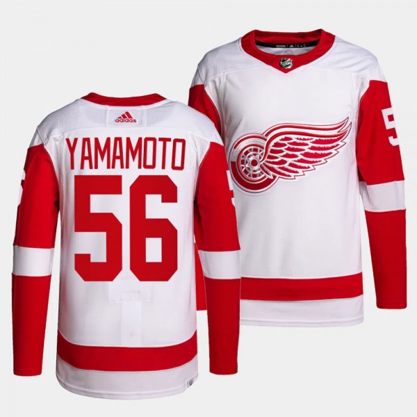 Detroit Red Wings Authentic Pro Kailer Yamamoto #5...