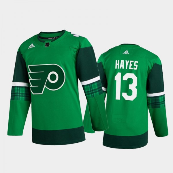 Philadelphia Flyers Kevin Hayes #13 2020 St. Patri...