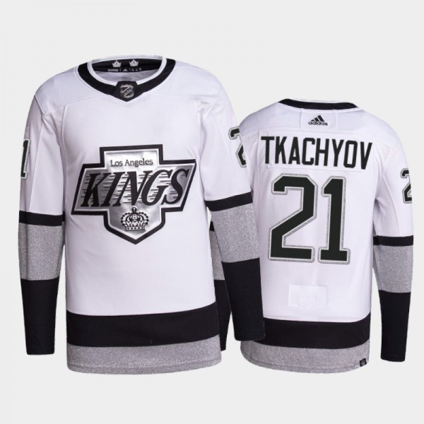 Vladimir Tkachyov Los Angeles Kings Primegreen Authentic Pro Jersey 2021-22 White #21 Alternate Uniform