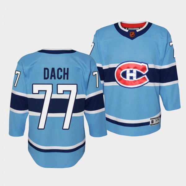 Youth Kirby Dach Canadiens Blue Special Edition 2....