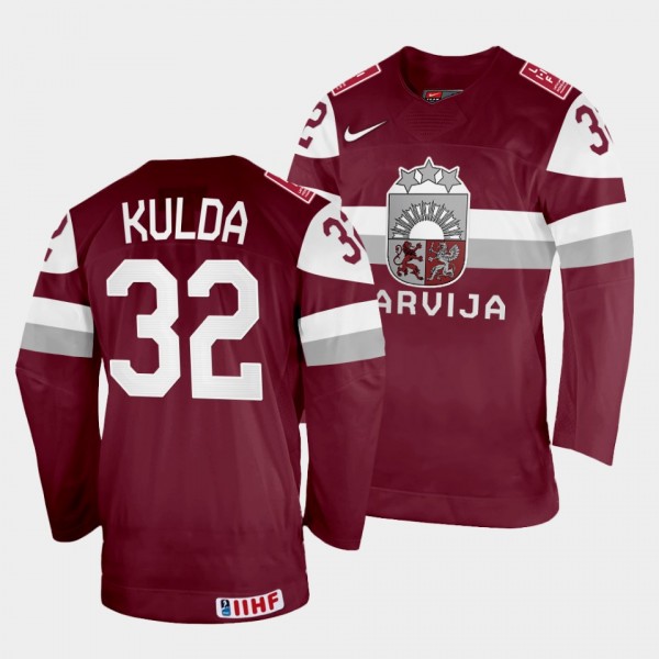 Arturs Kulda 2022 IIHF World Championship Latvia H...