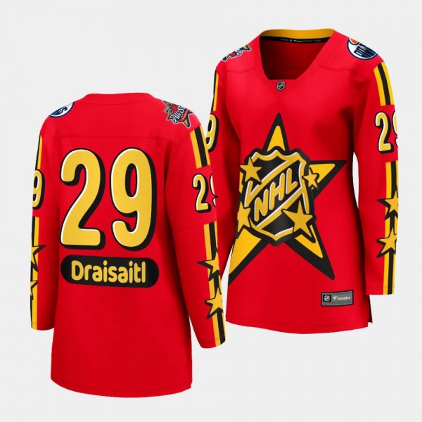 Leon Draisaitl Edmonton Oilers 2024 NHL All-Star G...