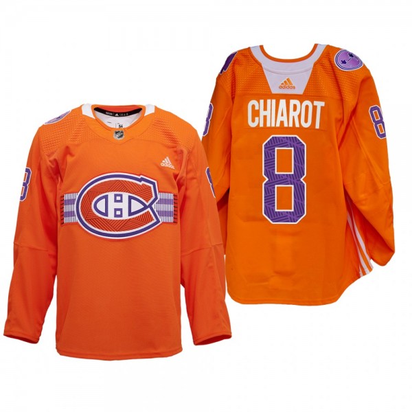 Ben Chiarot Montreal Canadiens Indigenous Celebrat...