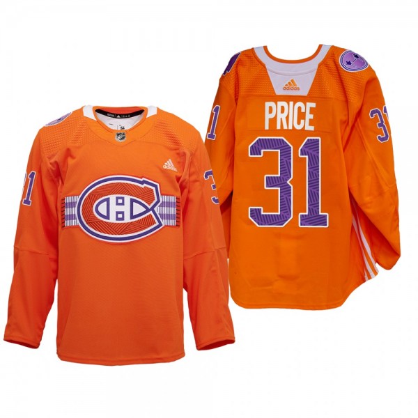 Carey Price Montreal Canadiens Indigenous Celebrat...