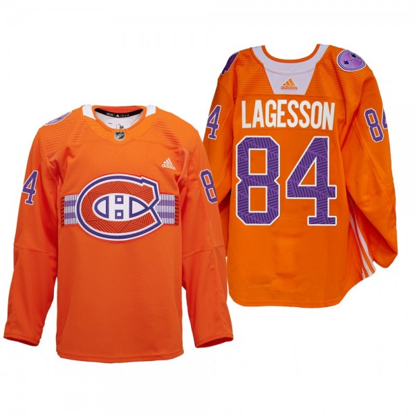 William Lagesson Montreal Canadiens Indigenous Cel...