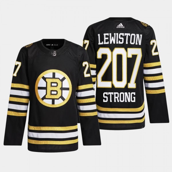 Lewiston Strong Boston Bruins 100th Anniversary Bl...