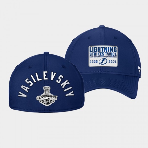 Andrei Vasilevskiy Tampa Bay Lightning Hat Back-to...