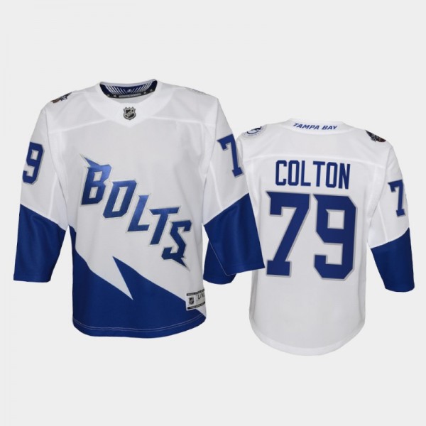 Ross Colton #79 Lightning 2022 Stadium Series Whit...