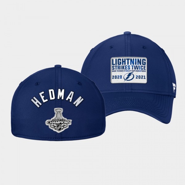 Victor Hedman Tampa Bay Lightning Hat Back-to-Back...