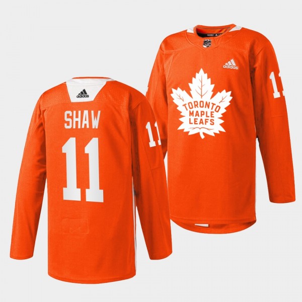 Logan Shaw #11 Toronto Maple Leafs 2022 Every Chil...