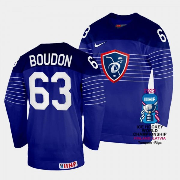France 2023 IIHF World Championship Louis Boudon #...