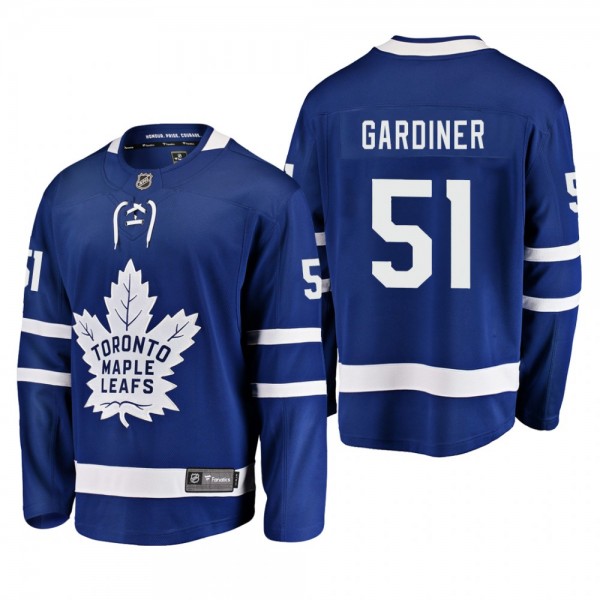 Men's Toronto Maple Leafs Jake Gardiner #51 Home B...