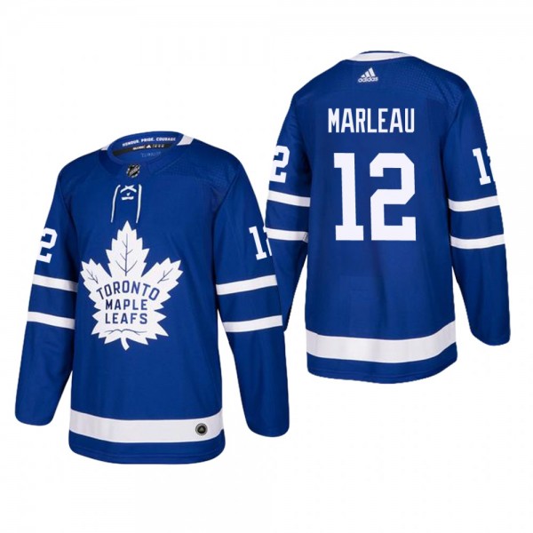 Men's Toronto Maple Leafs Patrick Marleau #12 Home Blue Authentic Player Cheap Jersey