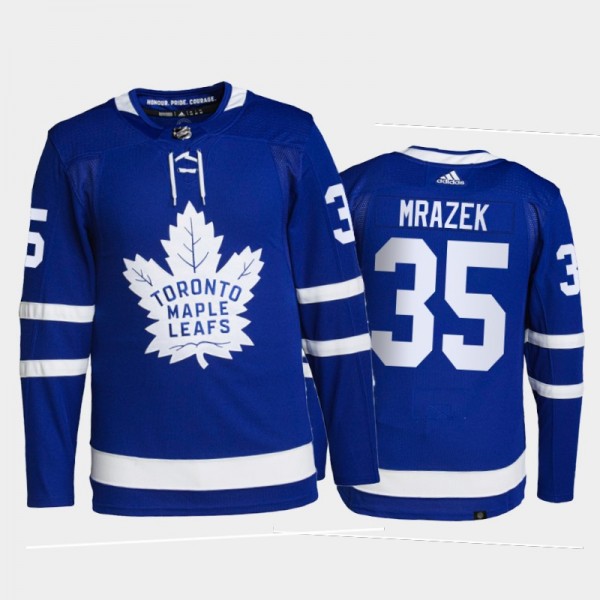 2021-22 Toronto Maple Leafs Petr Mrazek Primegreen...