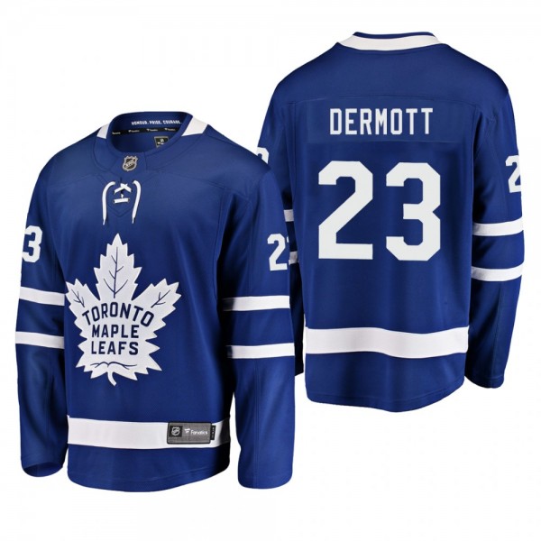 Men's Toronto Maple Leafs Travis Dermott #23 Home ...