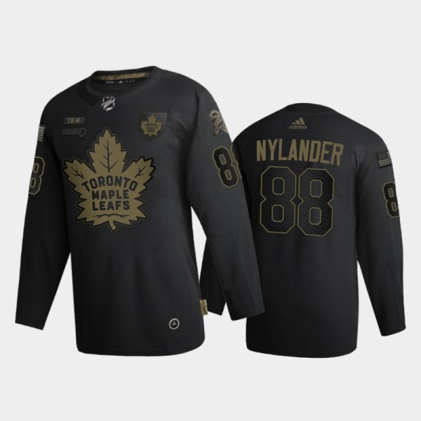 Men Toronto Maple Leafs William Nylander #88 2020 ...