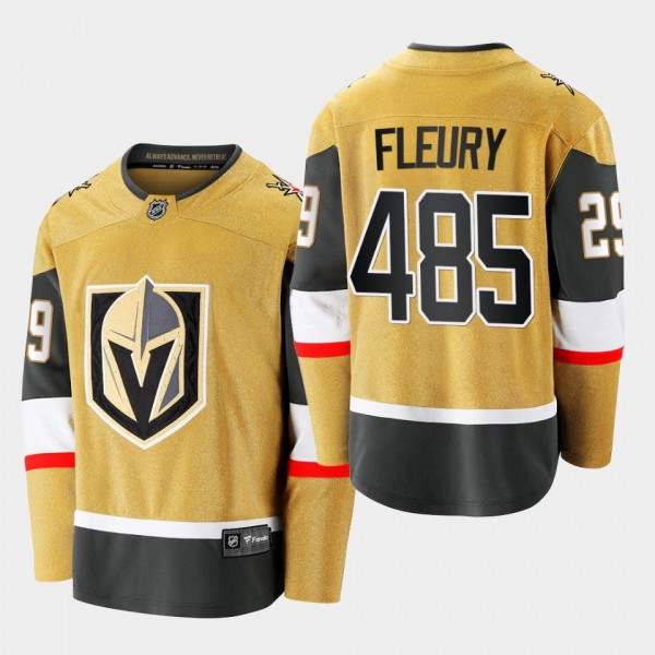 Marc-Andre Fleury #29 Golden Knights 485th Career ...