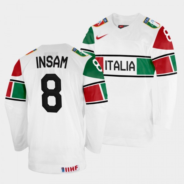 Italy 2022 IIHF World Championship Marco Insam #8 ...
