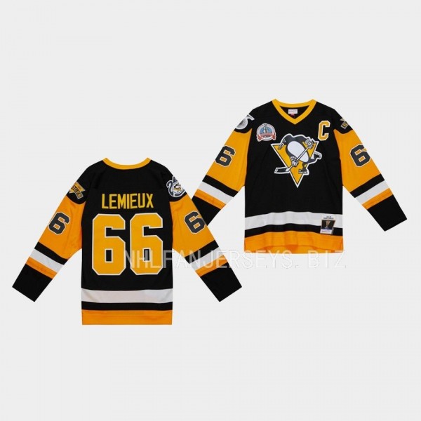 Mario Lemieux Pittsburgh Penguins Blue Line 1991 T...