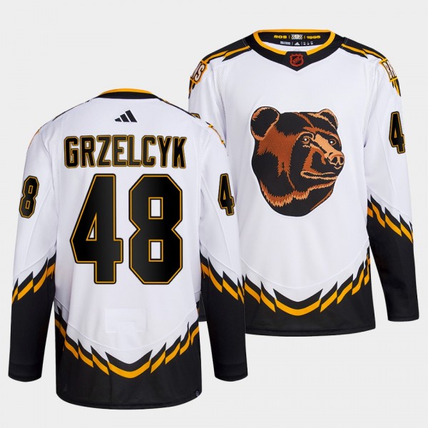 Matt Grzelcyk Boston Bruins 2022 Reverse Retro 2.0...