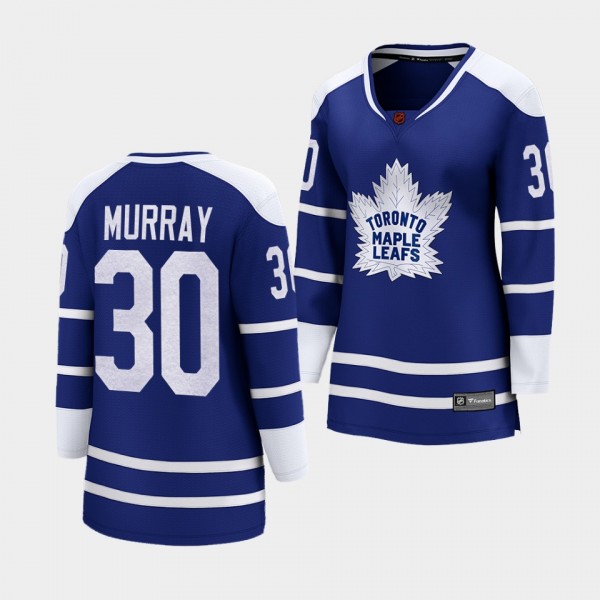 Maple Leafs Matt Murray 2022 Special Edition 2.0 Blue Jersey Women