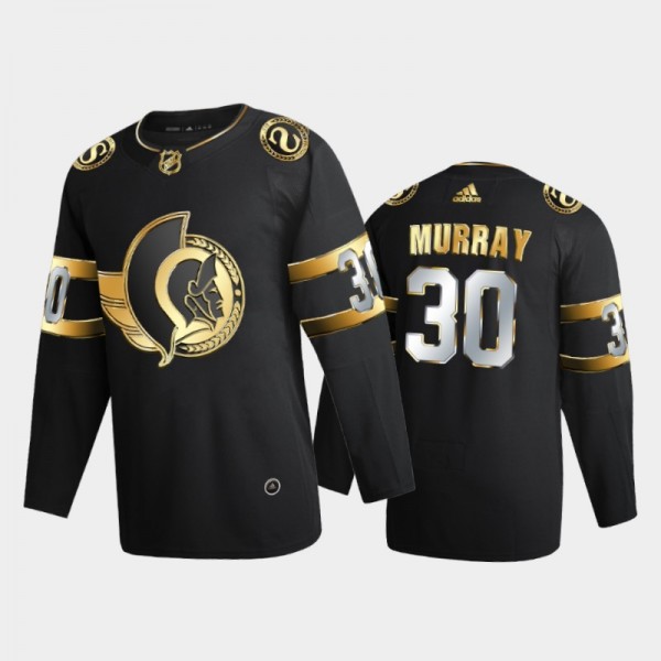 Ottawa Senators Matt Murray #30 2020-21 Authentic Golden Black Limited Edition Jersey